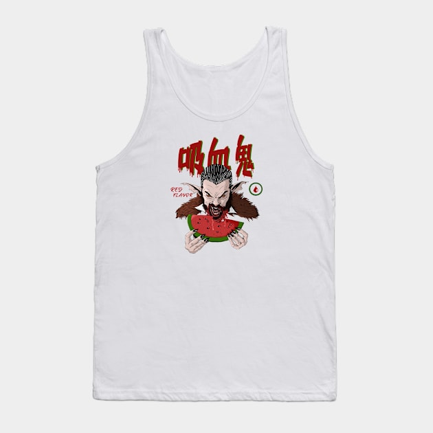 Dracula is Hungry Tank Top by Adrigonzalezart